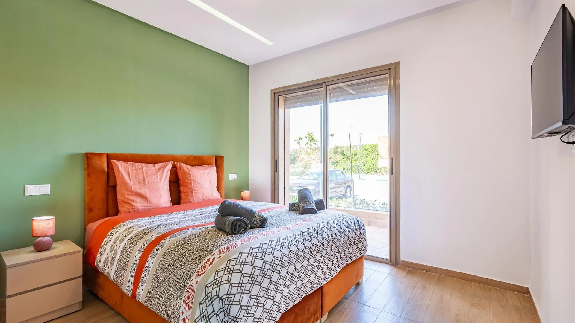 Confortable, Resid Privee, Rdc, Piscine, Bd Med6 Marraquexe 0*,  Marrocos