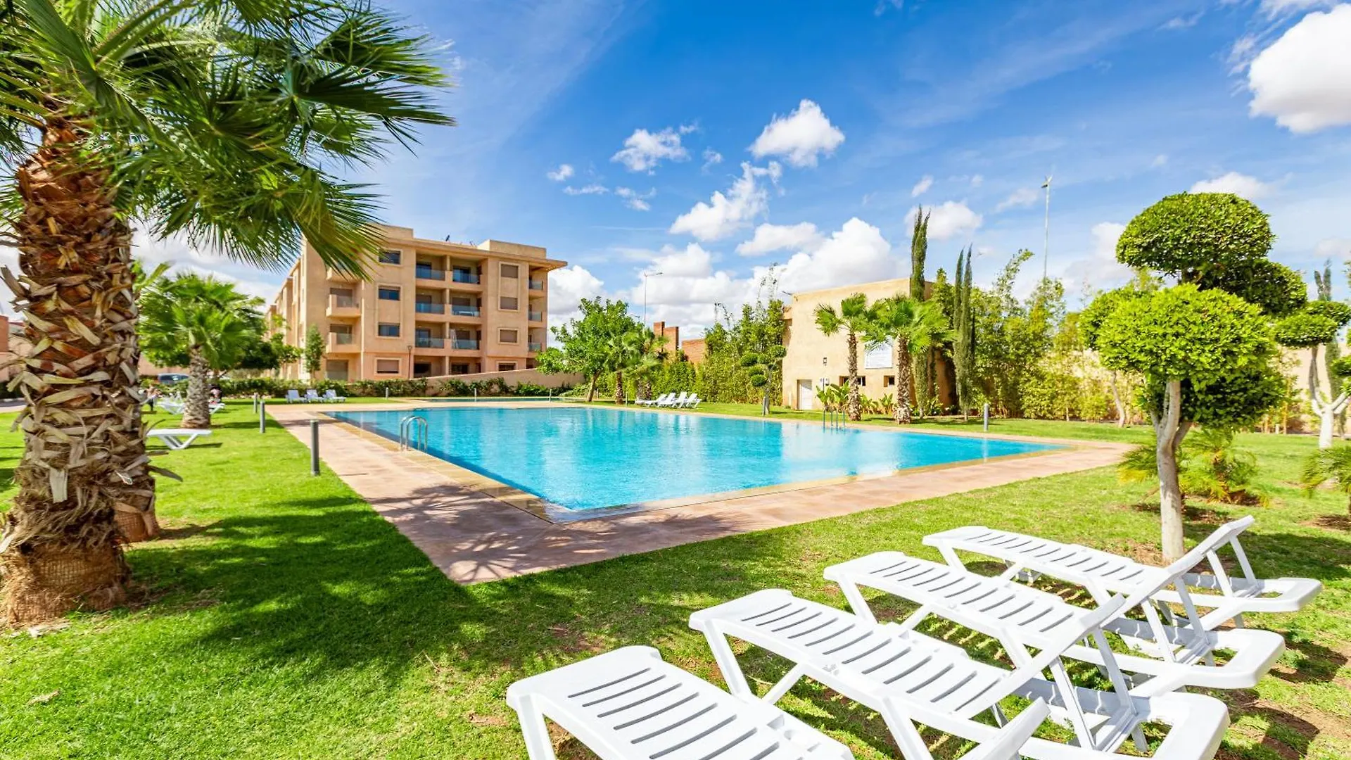 Confortable, Resid Privee, Rdc, Piscine, Bd Med6 Marrakesh 0*,